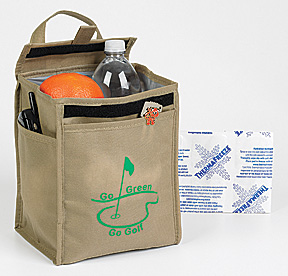 LUNCH SACK w/GO GREEN GO GOLF